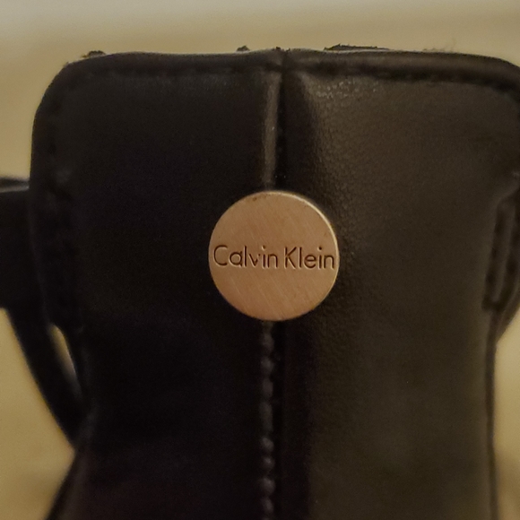 Calvin Klein OpenToe Block Heels - Picture 5 of 8